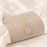 925 Sterling Silver Enamel Horus Eye Pendant