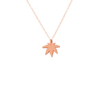 925 Sterling Silver Leaf Necklace