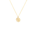 925 Sterling Silver Tiny Little Daisy Flower Necklace