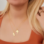 925 Sterling Silver Heart Puzzle Name Necklace