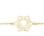 925 Sterling Silver Sacral Chakra Bracelet