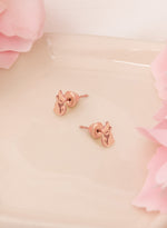 925 Sterling Silver Cat Studs