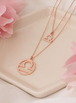 925 Sterling Silver Personalized Zodiac & Ascendant Necklaces