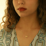 925 Sterling Silver Firefly Necklace