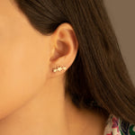 925 Sterling Silver Star Stud Earring