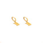 925 Sterling Silver Elephant Earrings