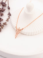 925 Sterling Silver Arwen Eflique Evenstar Lotr Minimalist Necklace