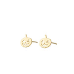 925 Sterling Silver Pumpkin Studs 2