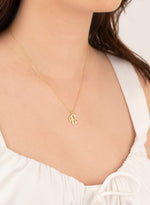 925 Sterling Silver Monogram Necklace