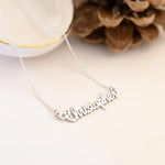 925 Sterling Silver Isim Necklace 1