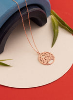 925 Sterling Silver Crab Origami Necklace