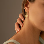 925 Sterling Silver Handmade Krishna Earring