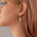 925 Sterling Silver Cat Earrings