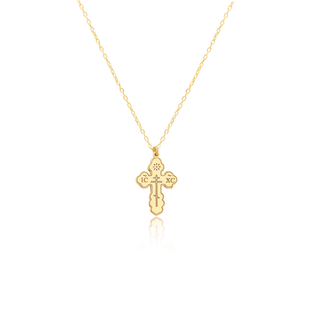 925 Sterling Silver Ic Xc Cross Crucifix Necklace