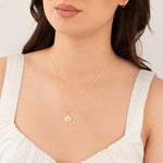 925 Sterling Silver Pumpkin Necklace