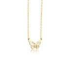 925 Sterling Silver Butterfly Necklace