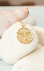 925 Sterling Silver Firefly Necklace