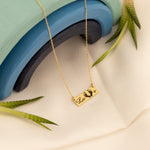 925 Sterling Silver Personalized Footprint Necklace