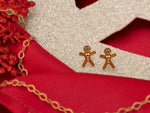 925 Sterling Silver Christmas Gingerbread Studs