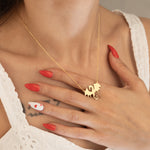 925 Sterling Silver Dragon Dragonfly Necklace