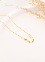 925 Sterling Silver Horseshoe Necklace