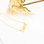 925 Sterling Silver Isim Necklace 3