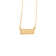 925 Sterling Silver Personalized Bar Necklace