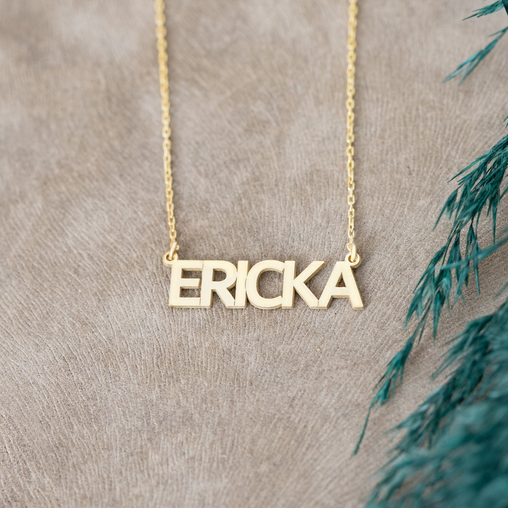 925 Sterling Silver Name Necklace 330
