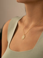 925 Sterling Silver Zodiac Coin Necklace