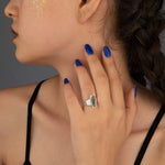 925 Sterling Silver Coffin Ring