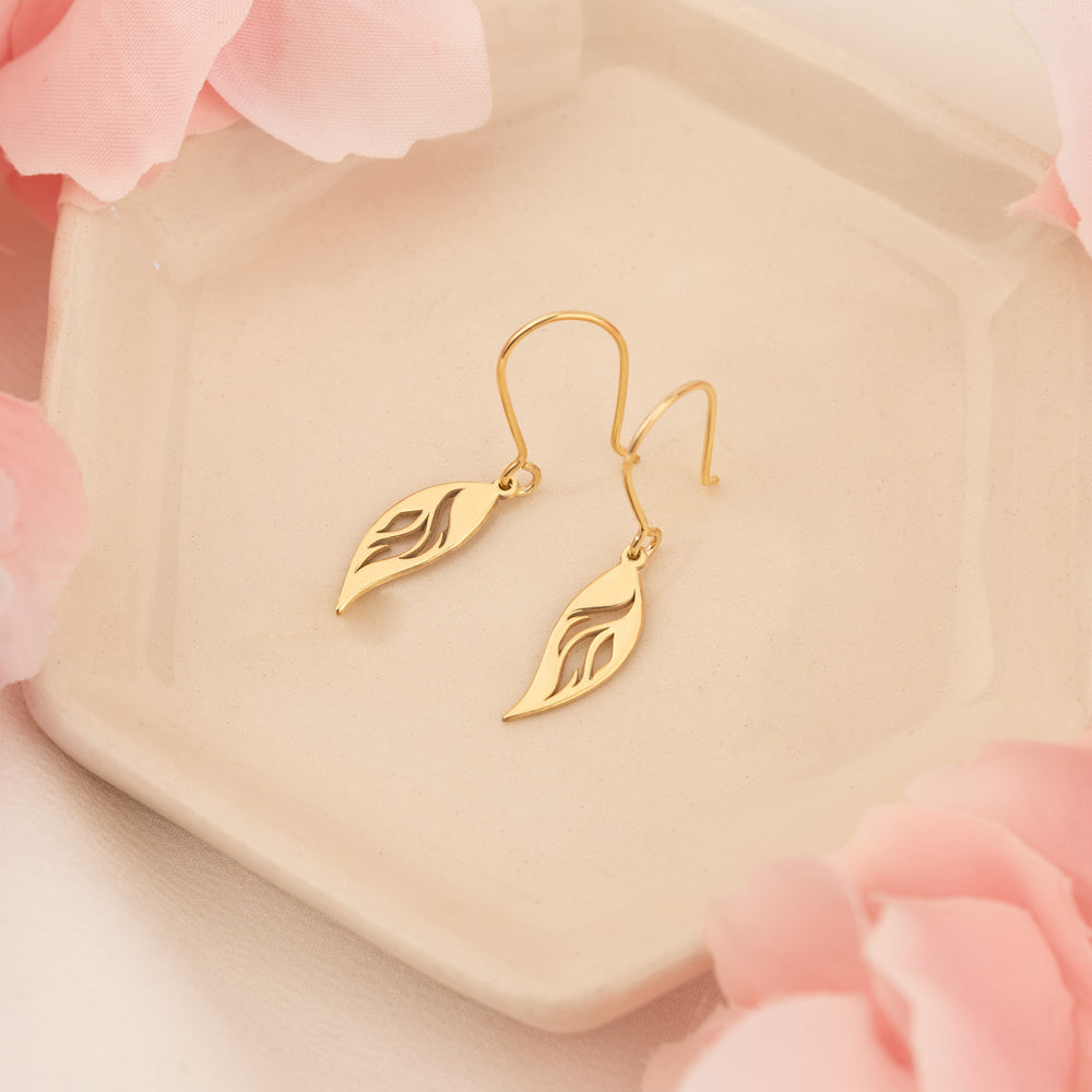 925 Sterling Silver Wings Earring