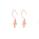 925 Sterling Silver The Ankh Earring