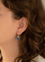 925 Sterling Silver Evil Eye Earrings