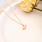 925 Sterling Silver Saturn Necklace