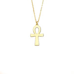 925 Sterling Silver Ankh Necklace