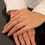 925 Sterling Silver Anksiyete Ring