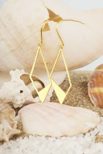 925 Sterling Silver Square Hoop Earrings