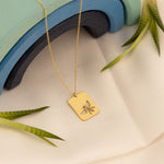 925 Sterling Silver Bee Necklace