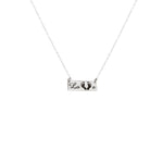 925 Sterling Silver Personalized Footprint Necklace