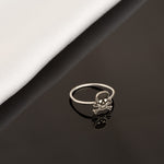 925 Sterling Silver Skull Statement Ring