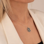 925 Sterling Silver Master Chief Helmet Necklace