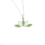 925 Sterling Silver Lotus Necklace