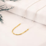 925 Sterling Silver Morse Code Necklace