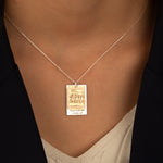 925 Sterling Silver Evil Eye, Ayet-El Kürsi, İsim Necklace