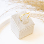925 Sterling Silver Üstü Düz Bar Ring