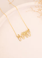925 Sterling Silver Hand Signal Sign Language Necklace