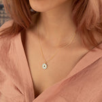 925 Sterling Silver Evil Eye Necklace