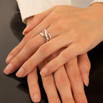 925 Sterling Silver Anksiyete Ring