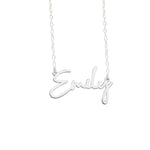 925 Sterling Silver Name Necklace 310