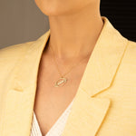 925 Sterling Silver American Football Necklace
